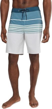 O'Neill Hyperfreak Heat Stripe 20 Boardshorts Mens Swimwear Fog : 38, Elastane/Polyester