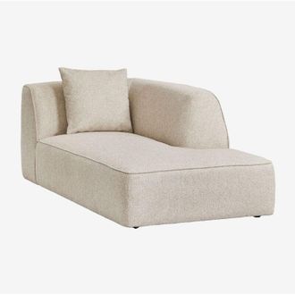 Sklum Chaise longue destra per divano componibile imbottito Cardea SKLUM
