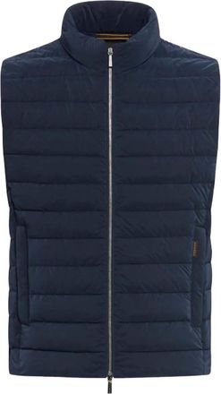 Moorer Gilet trapuntato - Blu
