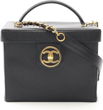 Chanel Leather Handbag (Pre-Owned)