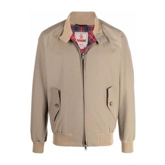 Baracuta Beige Jassen voor een Stijlvolle Look - Heren - Bomber jackets - Beige - S - Jassen