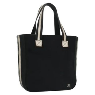 Burberry Tweedehands Canvas handtassen - Dames - Vintage Handtas - Zwart - ONE Size - Vintage