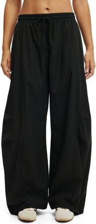 Cotton On Womens Active Woven Balloon Pant in Black at Nordstrom, Size X-Small