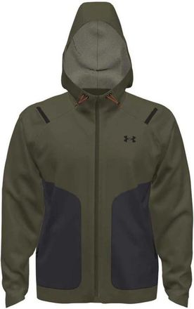 Under Armour Unstoppable Wind Jacket - Heren - Windbreakers - Groen - M - Polyester - Fitness