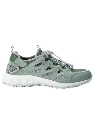 Jack Wolfskin Wanderschuh JACK WOLFSKIN WOODLAND 2 HYBRID LOW W, Damen, Gr. UK 4,5 - EU 37,5, Normalschaft, gr&uuml;n (mint, leaf), Main Material Second Material 100% Po