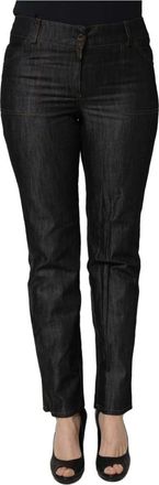 Bencivenga Mid Waist Skinny Denim - Dames - Skinny Jeans - Zwart - XL - Denim - Jeans