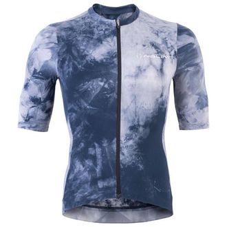 Nalini Tie Dye Jersey Velotrikot f&uuml;r Herren | blau