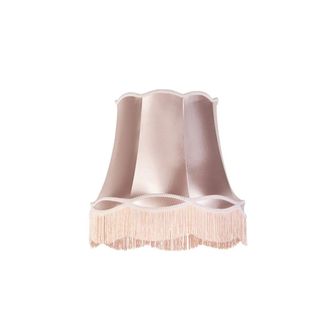 QAZQA Pantalla seda rosa 45cm