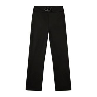 Diesel Dames, Broeken, Zwart, Maat: M