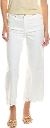 Jones New York Lexington High-Rise Wide Leg Crop Jean