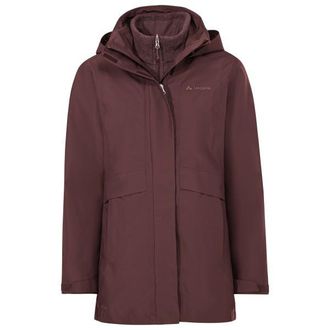 Vaude Idris 3In1 Parka IV Doppeljacke f&uuml;r Damen | braun