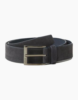 HUGO BOSS Mens BOSS ELLOY BELTS DARK BLUE - Navy - Size: UK 38