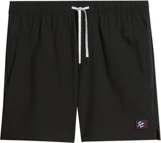 Dark Seas Warwick Stretch Drawstring Shorts in Black at Nordstrom, Size X-Large