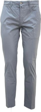 Siviglia Chinos - Heren - Chinos - Blauw - W33 - Katoen - Broeken