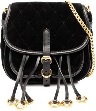 Prada Pre-owned Cross Body Bags, female, Black, Size: ONE SIZE Pre-owned Corsaire Crossbody Bag