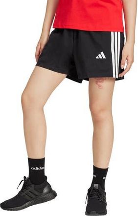 adidas 3-Stripes Shorts in Black/White at Nordstrom Rack, Size X-Small