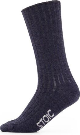 Stoic Merino Basic Rib Socks Heritage Multifunktionssocken - Unisex | blau