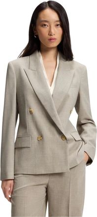 HUGO BOSS Mujer, Chaquetas, Beige, Talla: 2XL