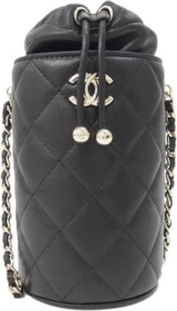 Chanel Pre-owned Vintage Bucket Bag - Pre-owned - Mujer - Negro - ONE SIZE