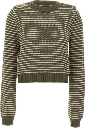 Liu Jo Maglione a righe - Verde