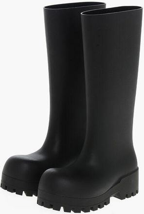 Balenciaga Rubber BULLDOZER Under the Knee Boots size 40