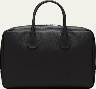 Valextra Mens MyLogo Leather Briefcase
