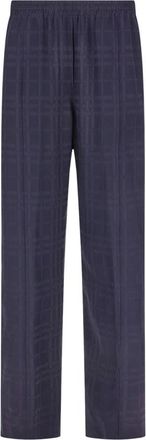 Burberry Selkie Pantaloni - - Trousers - Donna - Blu - S