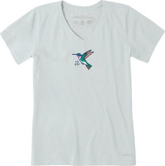 Life is good Crusher V-Neck T-Shirt