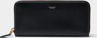 Coach Womens Rear pocket leather wallet