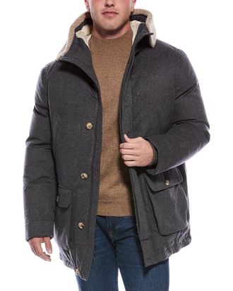 Brunello Cucinelli Wool Down Coat