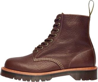Dr. Martens 1460 Wild Grain Leather Lace Up Boots Sepia Brown 42444200