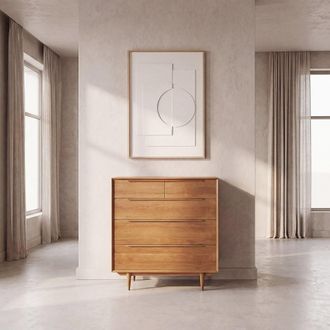 Maisons du monde C&oacute;moda vintage con 5 cajones 100 cm