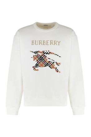 Burberry Logo Detail Cotton Sweatshirt