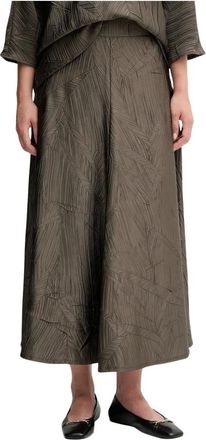 Joseph Ribkoff Gonna a trapezio con pieghe testurizzate - - Skirts - Donna - Verde - L