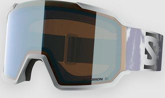 Salomon S/View 3 Ice Flow Goggle blau