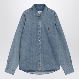 Ami Blue denim Ami De Coeur shirt