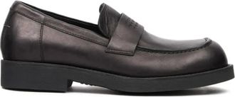 Maison Margiela Lage schoenen - Heren - Loafers - Zwart - 43 EU - Leer - Schoenen