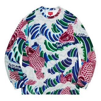 SUPREME Waves L/S Top Multi-Color SUP-SS20-665
