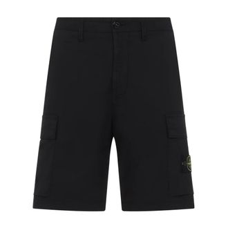 Stone Island Uomo, Pantaloncini, Nero, W32, new