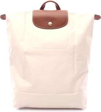 Longchamp Le Pliage Original M Backpack Canvas Leather