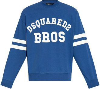 Dsquared2 Sweater met print - Blauw