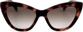 Moschino Brown Gradient Cat Eye Ladies Sunglasses MOS122S 005L/9K 54