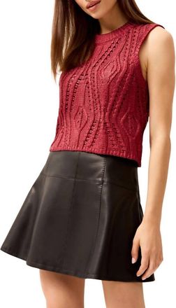 Marie Oliver Crawford Mini Skirt In Black