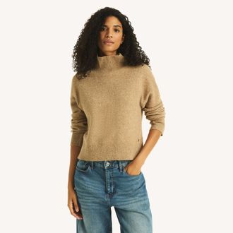 Nautica Womens Turtleneck Sweater