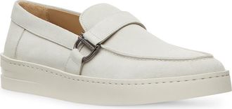 Stuart Weitzman Hamptons Buckle Loafer in Ice at Nordstrom Rack, Size 10.5