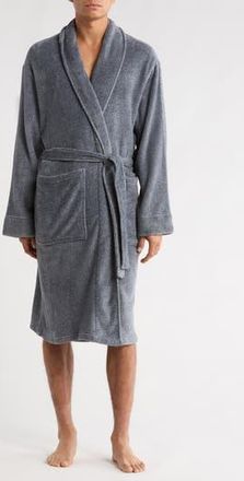 Weatherproof Vintage Marled Fleece Robe in Grey at Nordstrom Rack