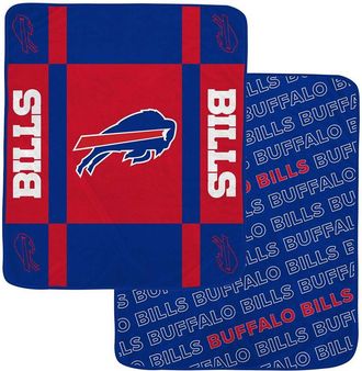 Pegasus Sports Buffalo Bills Nfl Team Reversible Fleece Blanket