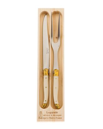 Jean Dubost Laguiole 2Pc Carving Set
