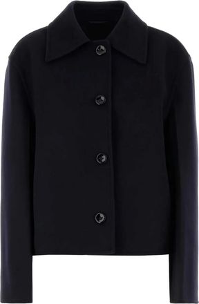 Jil Sander Giacca con bottoni - Nero