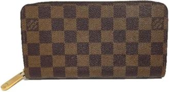 Louis Vuitton Pre-owned Canvas wallets - Dames - Vintage Accessoires - Bruin - ONE Size - Vintage